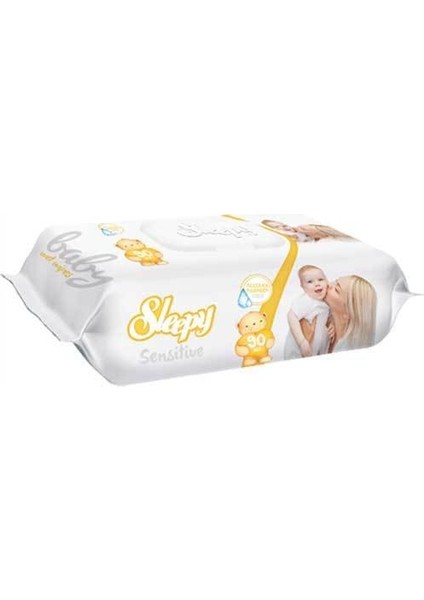 Sleepy Sensitive Islak Havlu Mendil 90 Adet