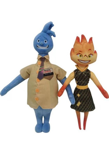Yeni Elemental Peluş Çılgın Elemental Çevreleyen Peluş Oyuncaklar Çizgi Film Bebekleri Bebekler (Yurt Dışından)