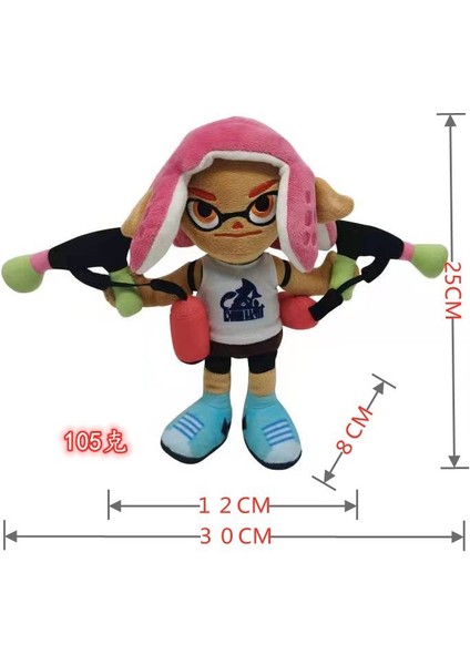 Yeni Jet Fighter 2 Anahtarı Splatoon2 Peluş Oyuncaklar Karikatür Oyun Bebekleri Bebekler (Yurt Dışından)