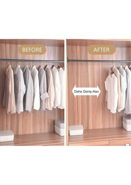 10 Adet Çok Amaçlı Askı Çoklayıcı Kanca Klips Dolap Elbise Askısı fiyatları