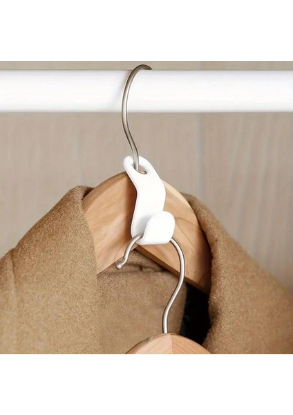 10 Adet Çok Amaçlı Askı Çoklayıcı Kanca Klips Dolap Elbise Askısı fırsatları