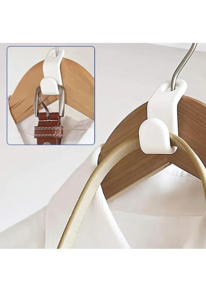 10 Adet Çok Amaçlı Askı Çoklayıcı Kanca Klips Dolap Elbise Askısı indirimleri