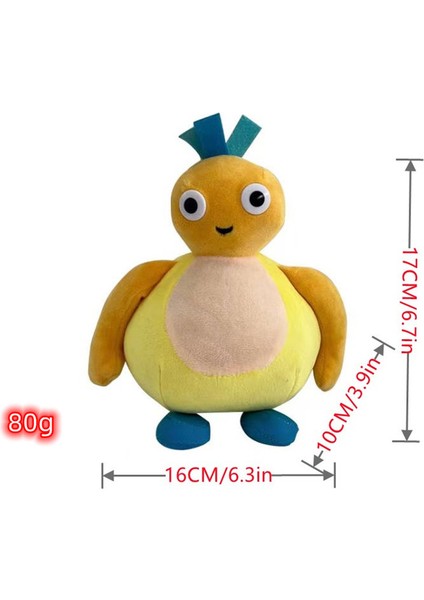 Baby's Animation Twirlwoos Funky Bilen Kuş Peluş Oyuncak (Yurt Dışından)