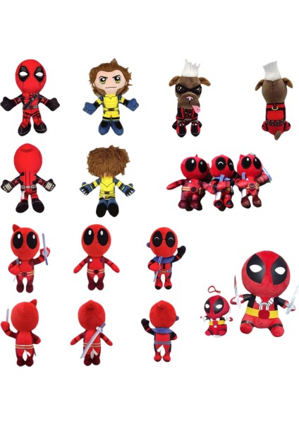 Deadpool Peluş Bebekler Oyuncak Bebekler (Yurt Dışından)