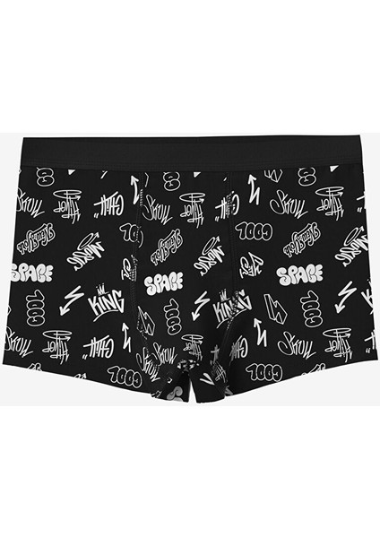 Yeni Sezon Baskili Erkek Cocuk Boxer 3'lu - S5FO76Z4