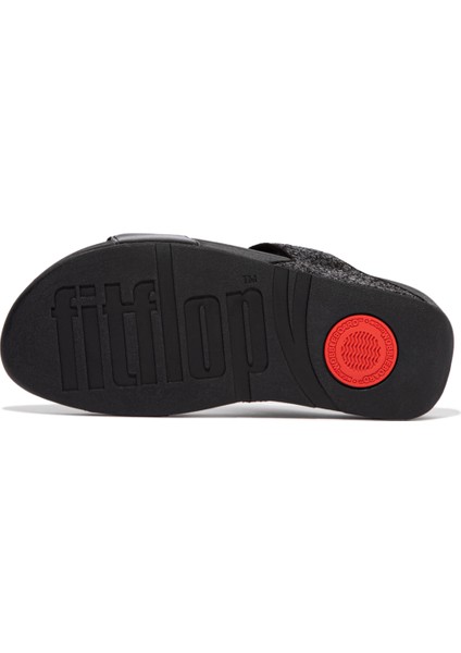 Kadın Terlik ET3-339 Fitflop Lulu Glitter Slides Black Glitter indirimleri