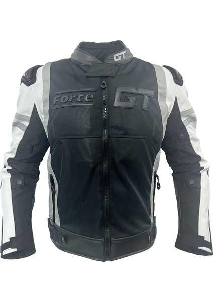2003001 Tıtan Beyaz / Hörgüçlü Motosiklet Montu