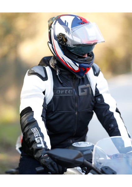 2003001 Tıtan Beyaz / Hörgüçlü Motosiklet Montu indirimleri