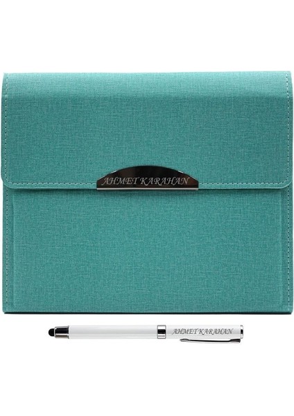 Kişiye Özel Organizerli Ajanda ve Kalem Seti - Renk Seçenekli