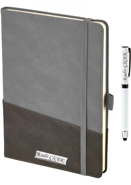 Kişiye Özel Cepli Premium Defter ve Roller Kalem Seti - Renk Seçenekli fiyatları