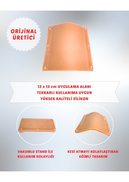 Eğitim Amaçlı Gerçekçi Cerrahi Dikiş Pedi 13x13 cm fiyatları