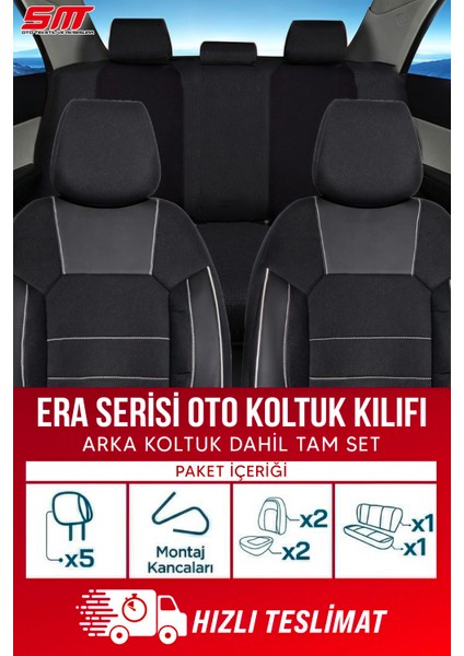 Era Serisi Universal Oto Koltuk Kılıfı