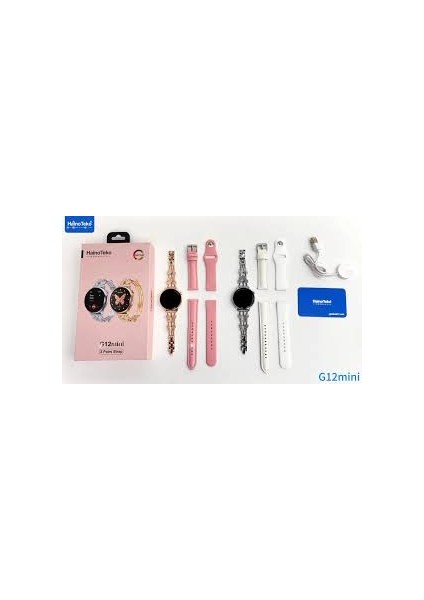 Haino Teko G12 Mini Akıllı Saat 3 Kordonlu