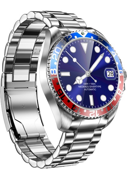 V0525 316L Paslanmaz Çelik, Döner Bezel, Bt Call, Spor Sağlık, IP68 Profesyonel Akıllı Saat