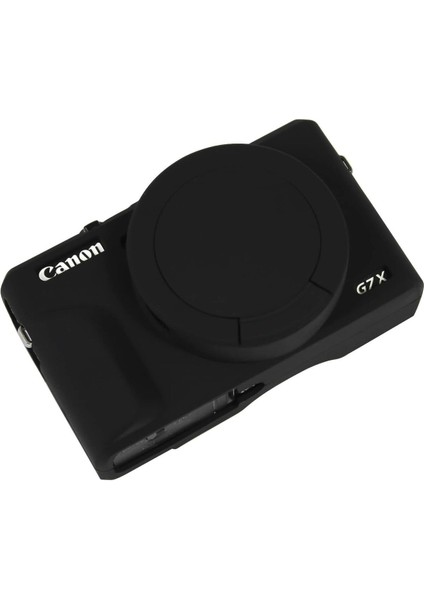 Canon Powershot G7 x Mark Iıı Uyumlu Silikon Koruyucu Kılıf,yumuşak, Darbeye Dayanıklı