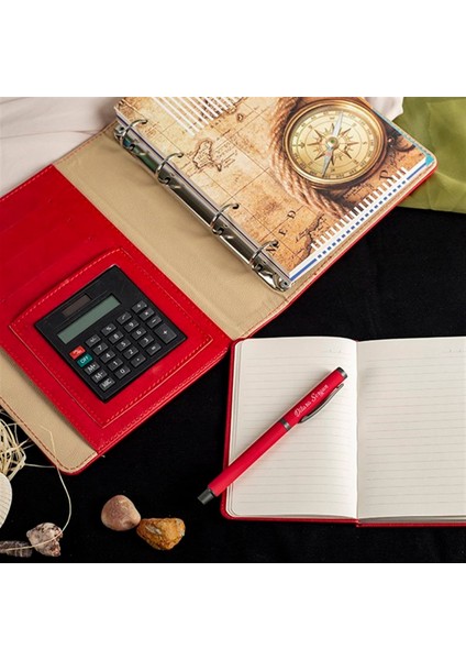 Kişiye Özel Kutulu Tarihsiz ajanda, kalem ve Not Defter Seti fırsatları