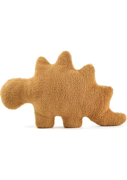 Dino Chicken Nugget Dinozor Chicken Nugget Sevimli Yastık Figürü Stegosaurus Tyrannosaurus Rex Peluş Oyuncaklar (Yurt Dışından)