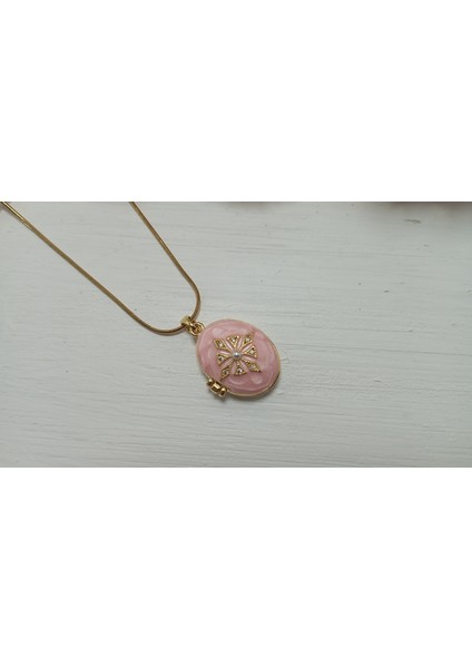 Açılır Kapanır Pembe Vintage Kolye indirimleri