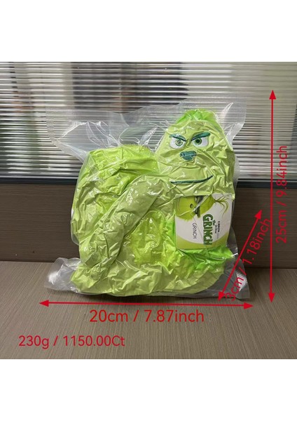 Noel Canavarı Grinch Peluş Oyuncaklar Yeşil Canavar Grinch Çocuk Çizgi Film Bebekleri Bebekler (Yurt Dışından)