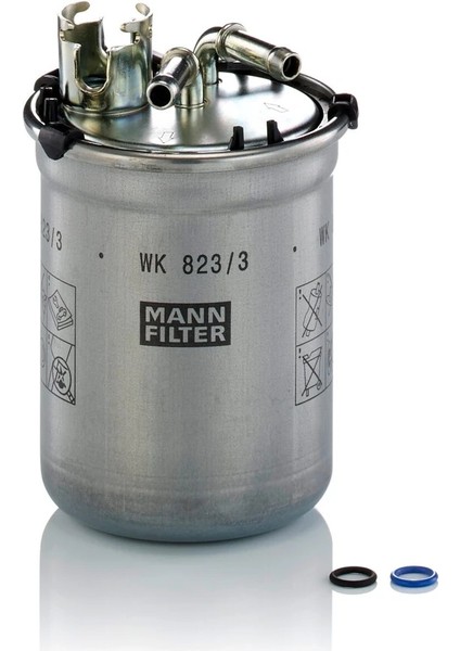 Wk 823/3 x - Yakıt Filtresi - Mann Fılter