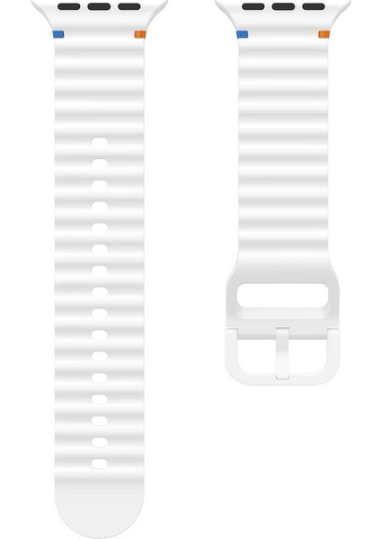 Apple Watch Seri 2/3/4/5/6/7/8/9/se 38MM/40MM/41MM Seri 10 42MM Uyumlu Ip Detaylı Wave Kordon fiyatları