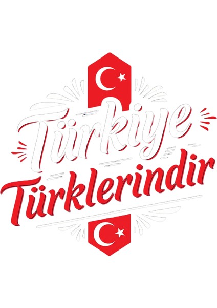 Kadın Erkek Unisex Yetişkin Türkiye Türklerindir Baskılı Beyaz Tshirt fiyatları