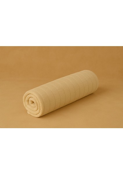 Meeli Hacimli Pamuklu 2'li Krem Plaj/banyo Havlusu (70X140) fırsatları