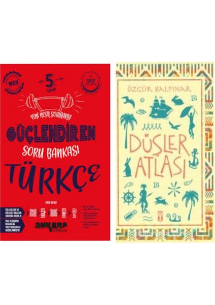 5.sınıf Güçlendiren Türkçe Soru Bankası ve Düşler Atlası - Özgür Balpınar