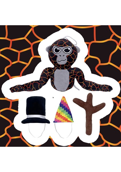 Yeni Gorillatagmonke Uzun Kollu Goril Bebek Oyuncak Maymun (Yurt Dışından)