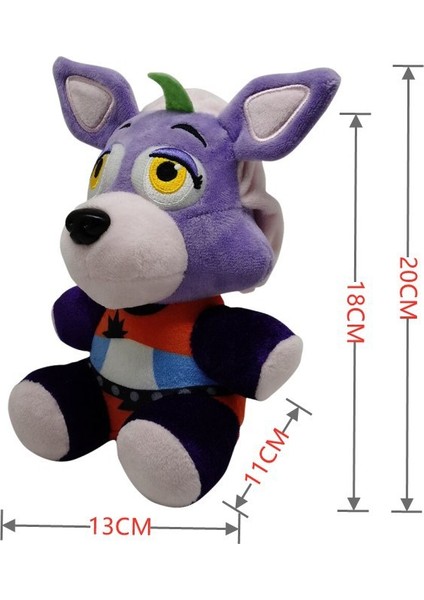 Yeni Peluş Oyuncak Sundrop Fnaf Security Breach Final Boss Moon Sun Heykelcik (Yurt Dışından)