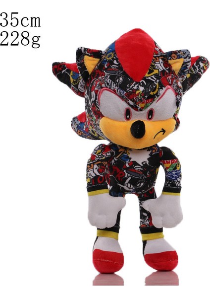 Ultra Sonic Fare Sonic Süper Sonic Peluş Oyuncak Tarsnake Kirpi Heykelcik (Yurt Dışından)