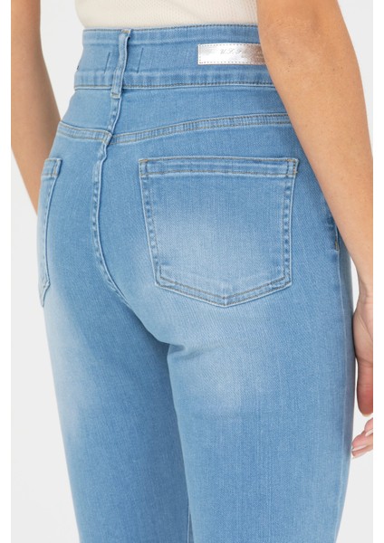 Kadın Mavi Pantolon (Jean) 50263781-DN0022