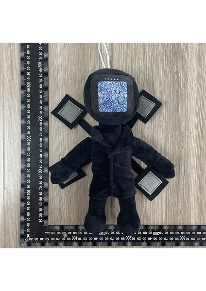 Skibidi Tuvalet Peluş Tuvalet Adam Titan Monitör Adam Peluş Oyuncak Bebek Çocuk Oyuncakları (Yurt Dışından)