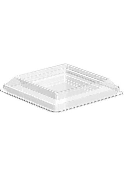 Piramit Tatlı Kabı Kapağı 200 cc - 50 Adet