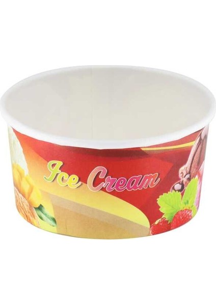 Karton Dondurma Kasesi 100 cc - 50 Adet