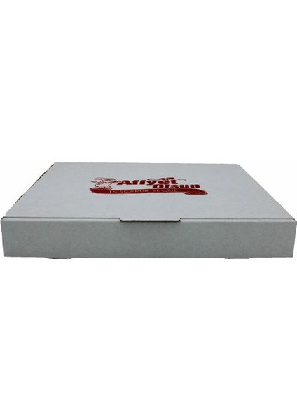 Pizza Kutusu Beyaz 100 Adet 35X35 Cm