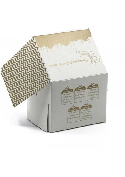 Kandil Simidi Kutusu (5'li) 8X8X8 cm - 100 Adet modelleri