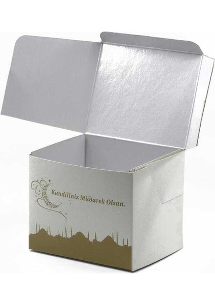 Kandil Simidi Kutusu (5'li) 8X8X8 cm - 100 Adet fırsatları