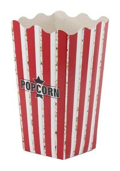 Patlamış Mısır Kutusu Küçük Boy - 50 Adet