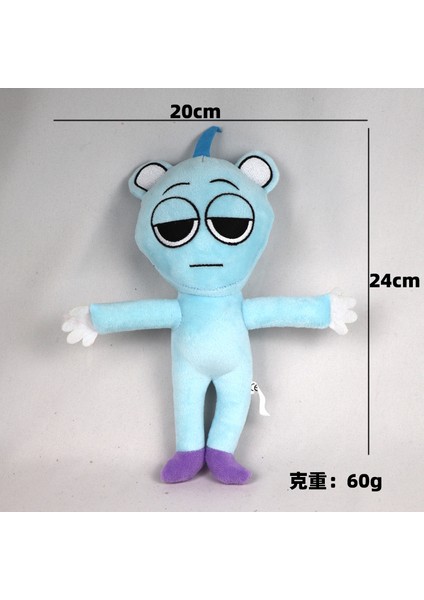 Yeni Sprunki Peluş Ayakta Duran Adam Ritim Kutusu Peluş Oyuncak Bebek Oyun Çevresi (Yurt Dışından)