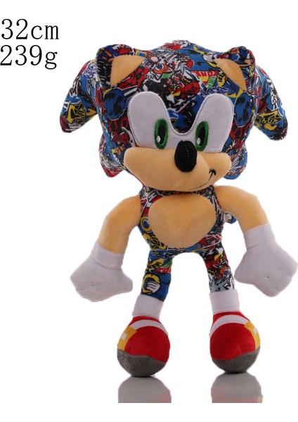 Ultra Sonic Fare Sonic Süper Sonic Peluş Oyuncak Tarsnake Kirpi Heykelcik (Yurt Dışından)
