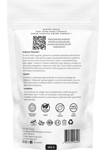 Kedi Kumu Koku Giderici 300 G x 3 Promosyon Paketi modelleri