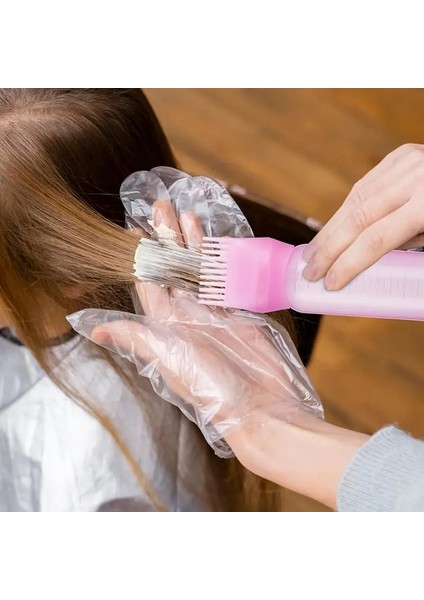 1 Adet Taraklı Saç Boyama Şişesi Kolay Pratik Saç Diplerine Bakım Yağı Uygulama Aparatı fiyatları