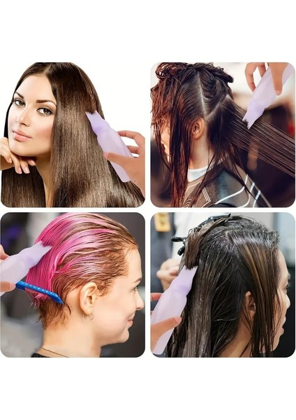 1 Adet Taraklı Saç Boyama Şişesi Kolay Pratik Saç Diplerine Bakım Yağı Uygulama Aparatı modelleri