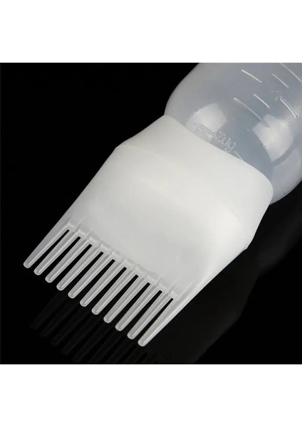 1 Adet Taraklı Saç Boyama Şişesi Kolay Pratik Saç Diplerine Bakım Yağı Uygulama Aparatı