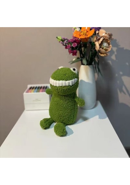 Aynı Ins Net Kırmızı Sekiz Inç Kapmak Makine Bebek Gülümseme Gösteren Dişler Büyük Dişler Bebek Durak Düğün Atma (Yurt Dışından)