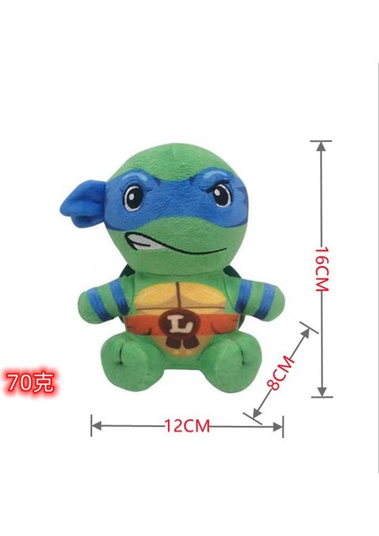 Yeni Mutant Era Teenage Mutant Ninja Turtles Peluş Oyuncaklar Çizgi Film Anime Geniş Gözlü Kaplumbağa Bebek Yaratıcı Bebekler (Yurt Dışından)
