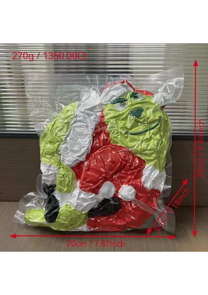 Noel Canavarı Grinch Peluş Oyuncaklar Yeşil Canavar Grinch Çocuk Çizgi Film Bebekleri Bebekler (Yurt Dışından)