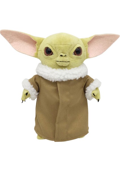 Mandalorian Bebek Yoda Bebek Peluş Oyuncaklar Bebek Yoda Yıldız Savaşları Çevre Bebekleri (Yurt Dışından)
