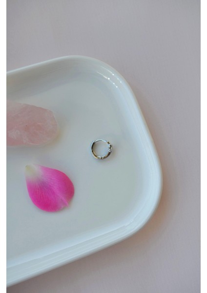 Minimal Yıldız Figürlü Halka Piercing | Gümüş Renk fiyatları